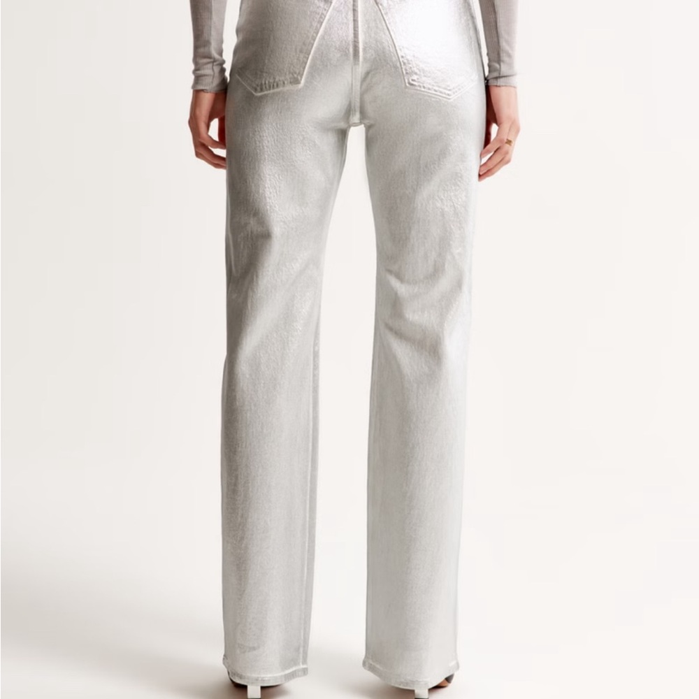 A&F Silver Jeans - Picture 3 of 8